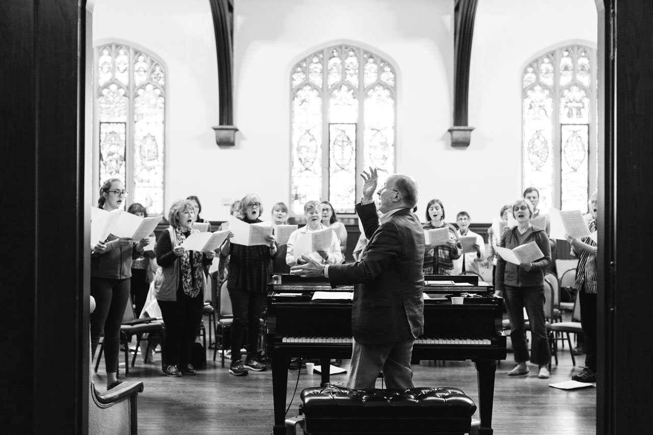 The Plymouth Congregational Church Choir, from the Star Tribune archives