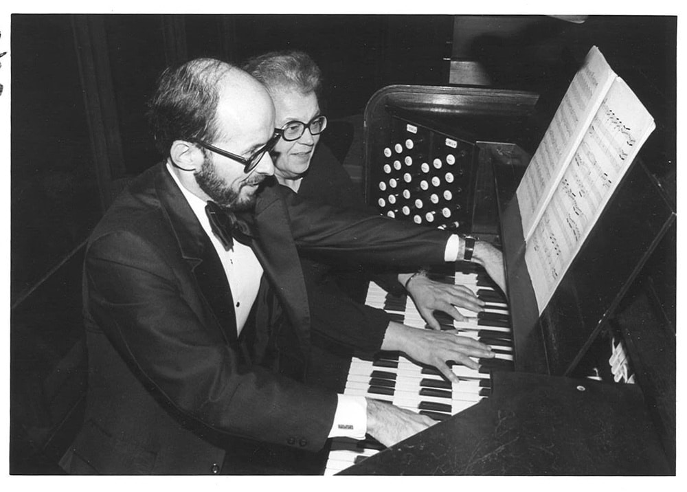 At Plymouth&rsquo;s old organ, with Marlene Baver